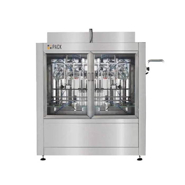 6 Head Automatic Liquid Filling Machine Para sa Olive Oil