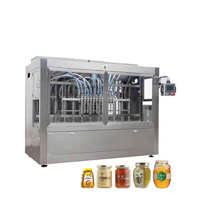 Awtomatikong Glass Jar Honey Filling Capping Machine