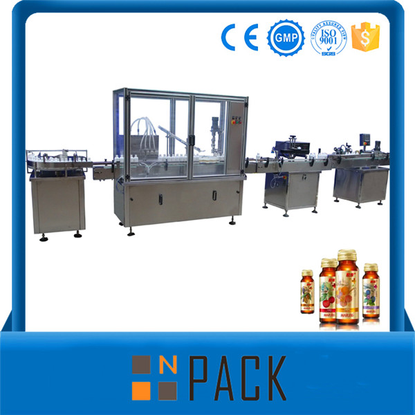 Ang China Supplier Awtomatikong Honey Bottle Liquid Filling Machine