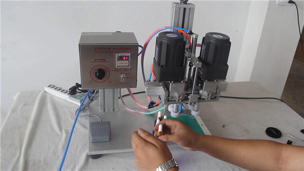 Buong Awtomatikong Pneumatic Capping Machine tagagawa