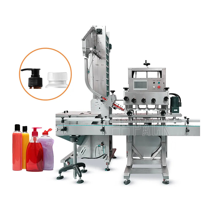 Buong Awtomatikong Screw Capping Machine