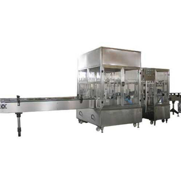 Ganap na Awtomatikong Liquid Soap Filling Machine Line