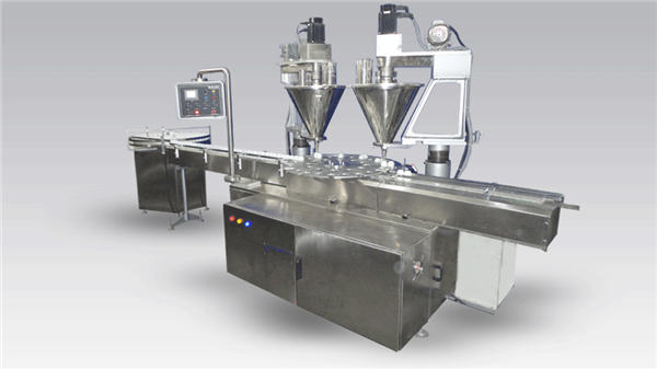 6-Head Buong-Awtomatikong Kape Pagpuno ng Machine Powder 