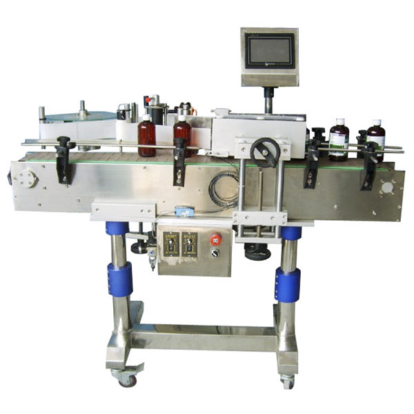 Awtomatikong Round Bottle Sticker Labeling Machine Para sa Mga Binili