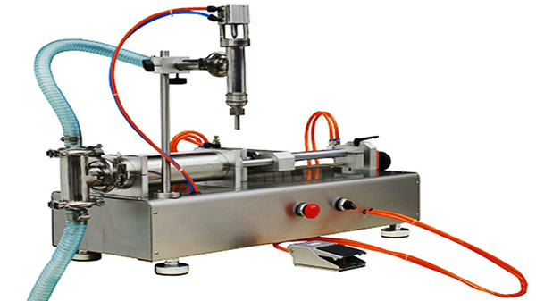 Ang Double Heads Pneumatic Cream Filling Machine 100-1000ml