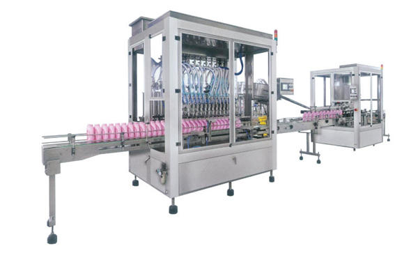 Buong Awtomatikong Liquid Soap Detergent Shampoo pagpuno Machine