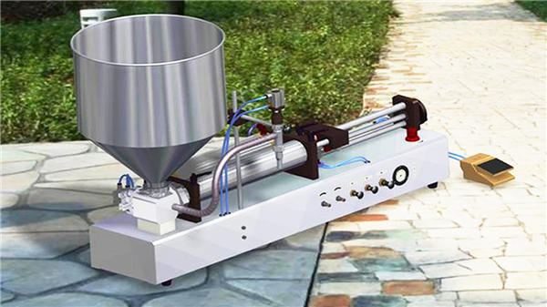 Semi-Auto Vertical Tooth Paste Filling Machine