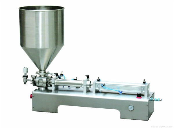 Ang Semi-Awtomatikong Calamine Lotion Paste / Machine ng Botong Piston Filling Machine 